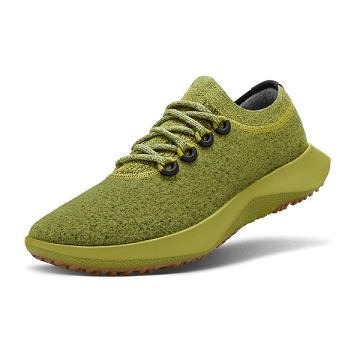 Allbirds Lana Vergine Dasher Mizzles Donna Scarpe Running Verde Oliva | IT4498FM