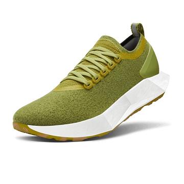 Allbirds Lana Vergine Flyer Mizzles Uomo Scarpe Running Verde Oliva | IT4926FM