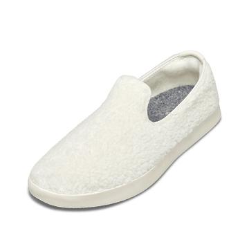 Allbirds Lana Vergine Lounger Fluffs Uomo Scarpe Slip On Bianche | IT4964IS