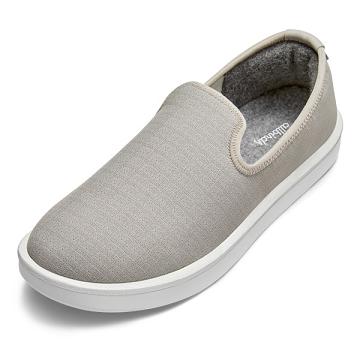 Allbirds Lana Vergine Lounger Woven Uomo Scarpe Slip On Grigie | IT4969EX