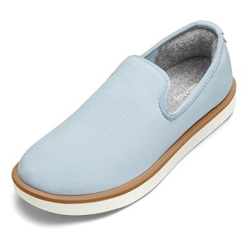 Allbirds Lana Vergine Lounger Woven Uomo Scarpe Slip On Blu | IT4970WY