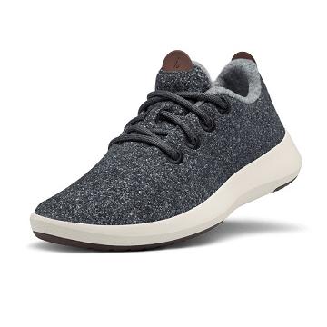 Allbirds Lana Vergine Mizzles Donna Scarpe Impermeabili Grigie Bianche | IT4335ZG