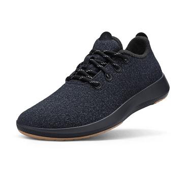 Allbirds Lana Vergine Mizzles Uomo Scarpe Impermeabili Nere | IT4789IS