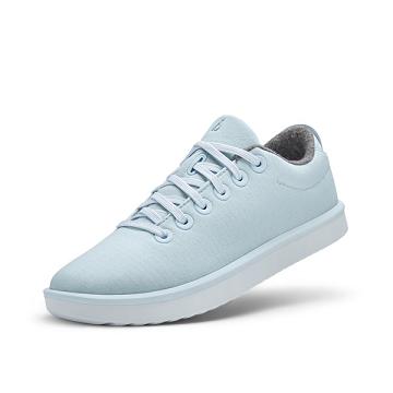 Allbirds Lana Vergine Piper Woven Donna Scarpe Da Ginnastica Blu | IT4631PQ