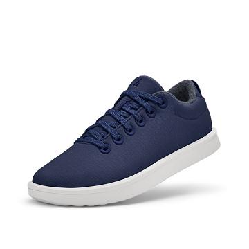 Allbirds Lana Vergine Piper Woven Donna Scarpe Da Ginnastica Blu Marino | IT4632OR