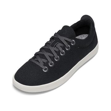 Allbirds Lana Vergine Pipers Donna Scarpe Da Ginnastica Nere | IT4618HK