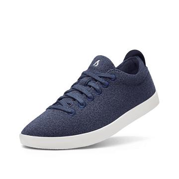 Allbirds Lana Vergine Pipers Uomo Scarpe Da Ginnastica Blu Marino | IT5026FM