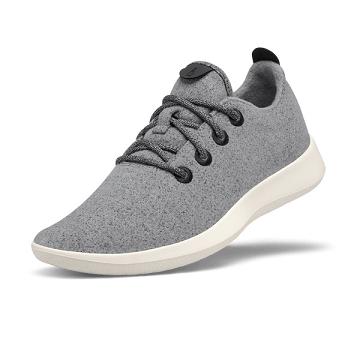 Allbirds Lana Vergine Runner Donna Scarpe Da Ginnastica Argento | IT4574GL