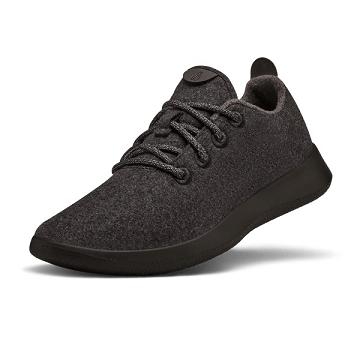 Allbirds Lana Vergine Runner Uomo Scarpe Da Ginnastica Nere | IT4987PQ