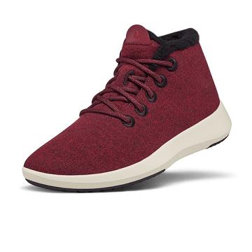 Allbirds Lana Vergine Runner-up Mizzle Fluffs Donna Scarpe Impermeabili Rosse | IT4372OR