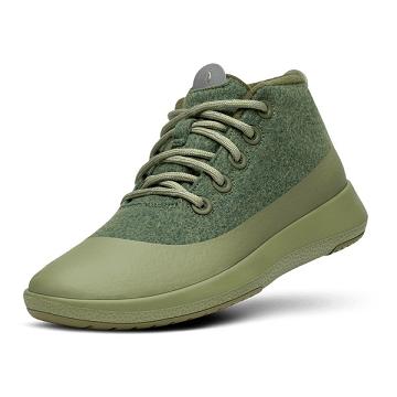 Allbirds Lana Vergine Runner-up Mizzle Plus Donna Scarpe Impermeabili Verde Oliva | IT4367FM