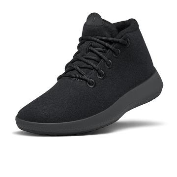 Allbirds Lana Vergine Runner-up Mizzles Uomo Scarpe Da Ginnastica Nere | IT5019EX