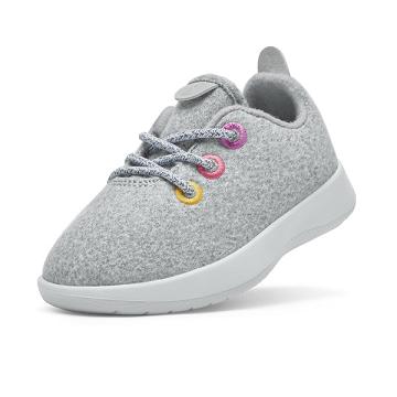 Allbirds Smallbirds Lana Vergine Runner Bambino Scarpe Da Ginnastica Grigie | IT4187DN