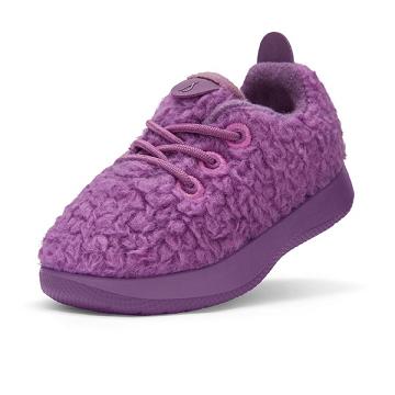 Allbirds Smallbirds Lana Vergine Runner Bambino Scarpe Da Ginnastica Viola | IT4193UT