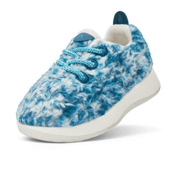 Allbirds Smallbirds Lana Vergine Runner Bambino Scarpe Da Ginnastica Verde Acqua | IT4195TV