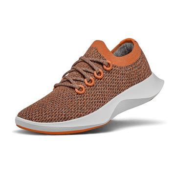 Allbirds Tree Dasher 1 Donna Scarpe Running Arancioni Bianche | IT4461NB