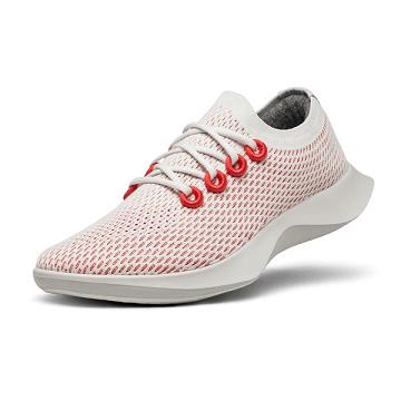 Allbirds Tree Dasher 1 Donna Scarpe Running Rosse Bianche | IT4467AP