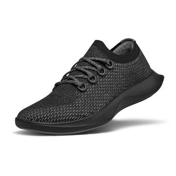 Allbirds Tree Dasher 1 Uomo Scarpe Running Nere | IT4885SO