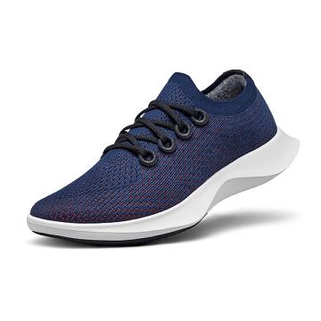 Allbirds Tree Dasher 1 Uomo Scarpe Running Blu Marino | IT4887PQ