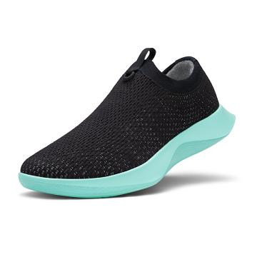 Allbirds Tree Dasher Relay Donna Scarpe Running Nere Menta | IT4478UT